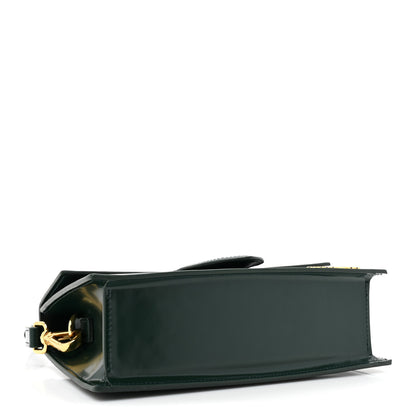 Jacquemus Glazed Calfskin Le Grand Bambino Dark Green 4 of 10