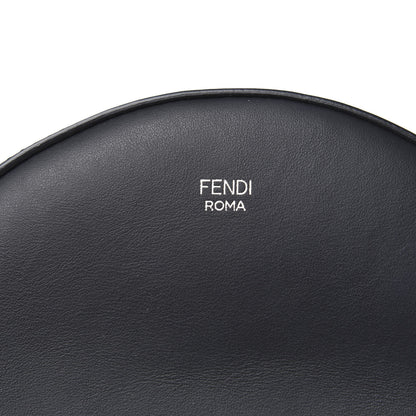 Fendi Vitello Century Fun Fair Metal Studded Mini Backpack Black Multicolor 9 of 9