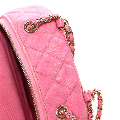 Chanel Caviar Quilted Small CC Day Backpack Pink 10 of 10