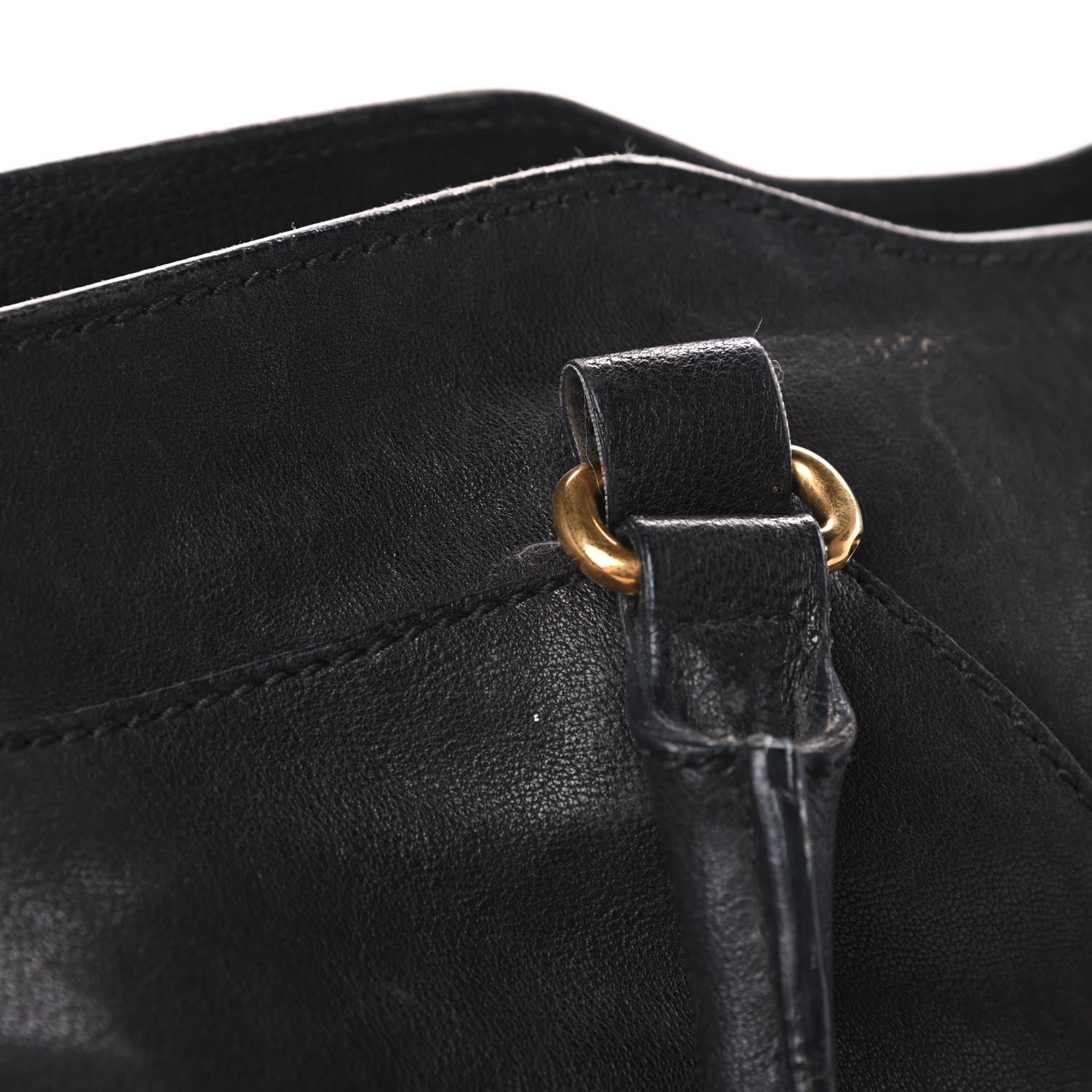 Saint Laurent Sheepskin Medium Cabas ChYc Black 26 of 26