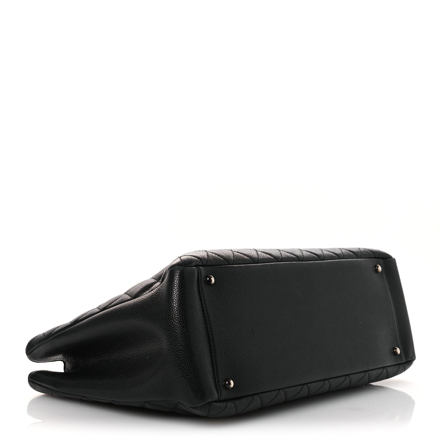 Caviar Quilted XL Grand Shopping Tote GST Black
