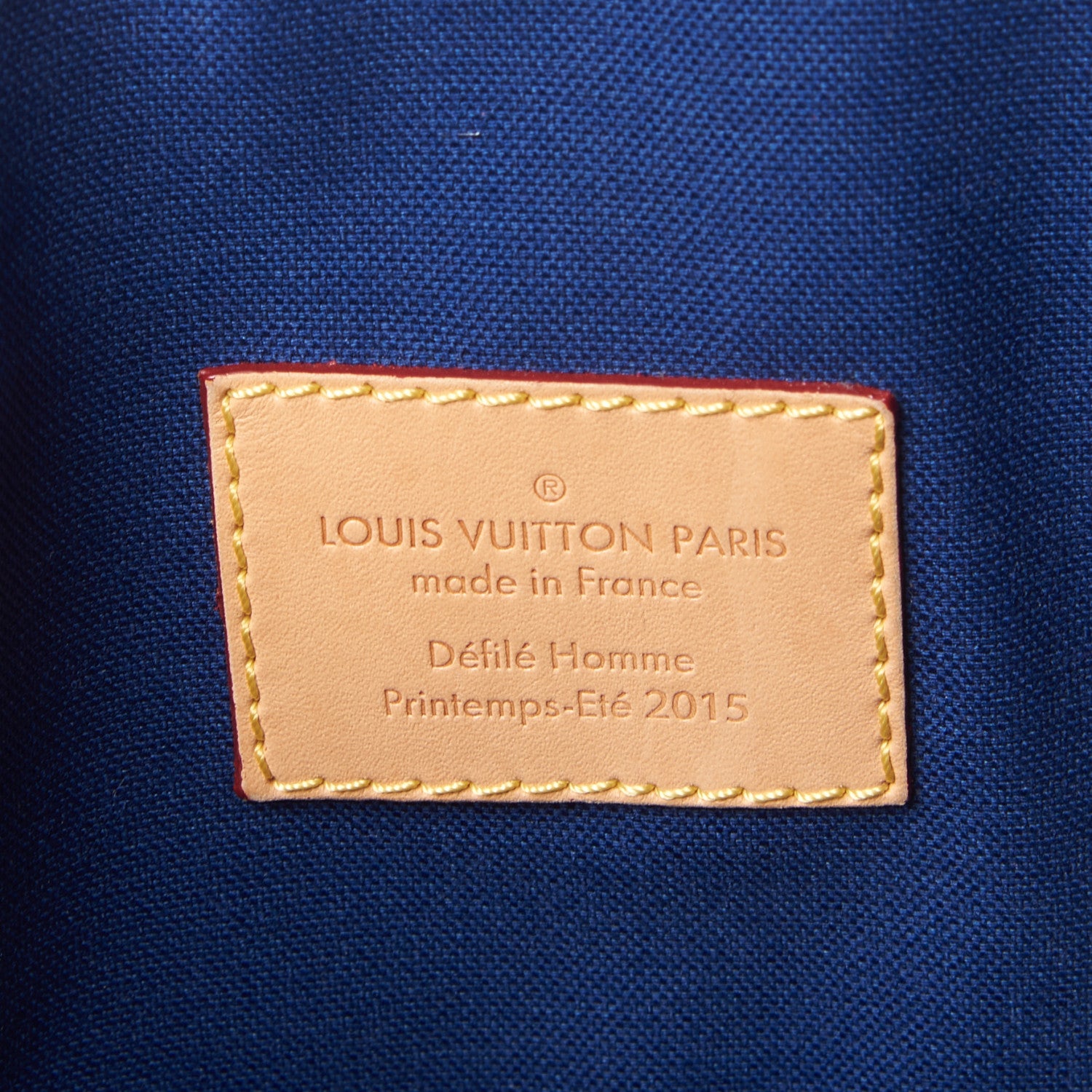 Louis Vuitton Monogram V Cabas Jour Blue 7 of 7