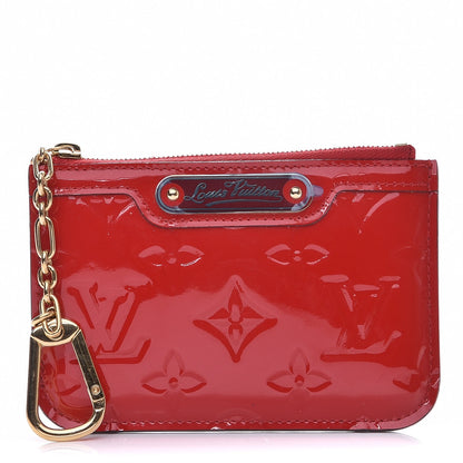 Louis Vuitton Vernis Key Pouch Cherry 1 of 7