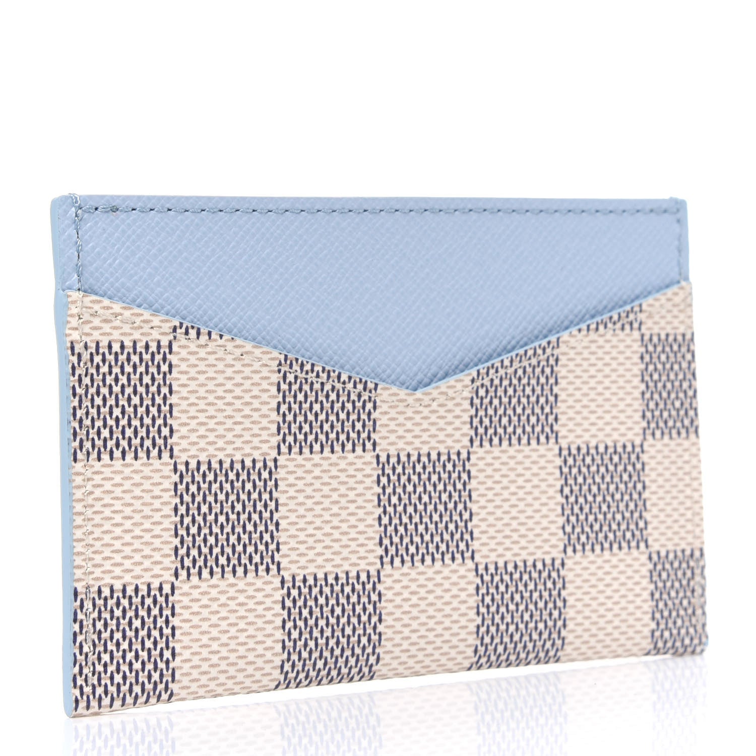 Louis Vuitton Damier Azur Daily Card Holder Olympe Blue 2 of 4