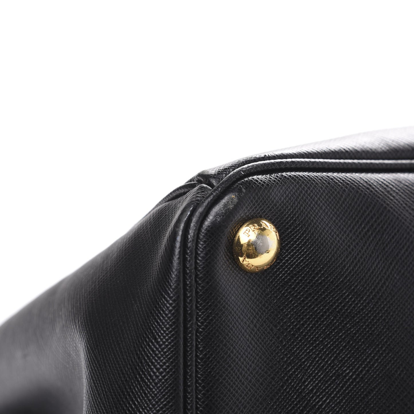 Saffiano Lux Large Tote Black