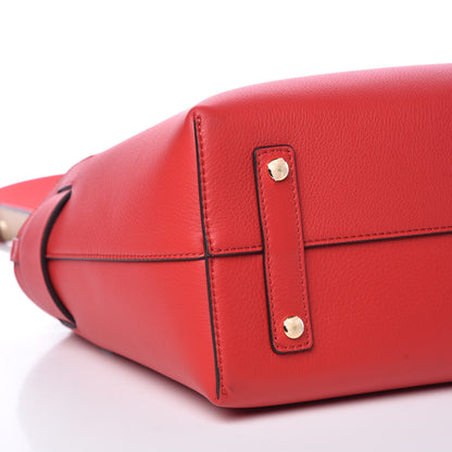 Burberry Soft Grain Calfskin Small Belt Bag Bright Military Red 8 of 9