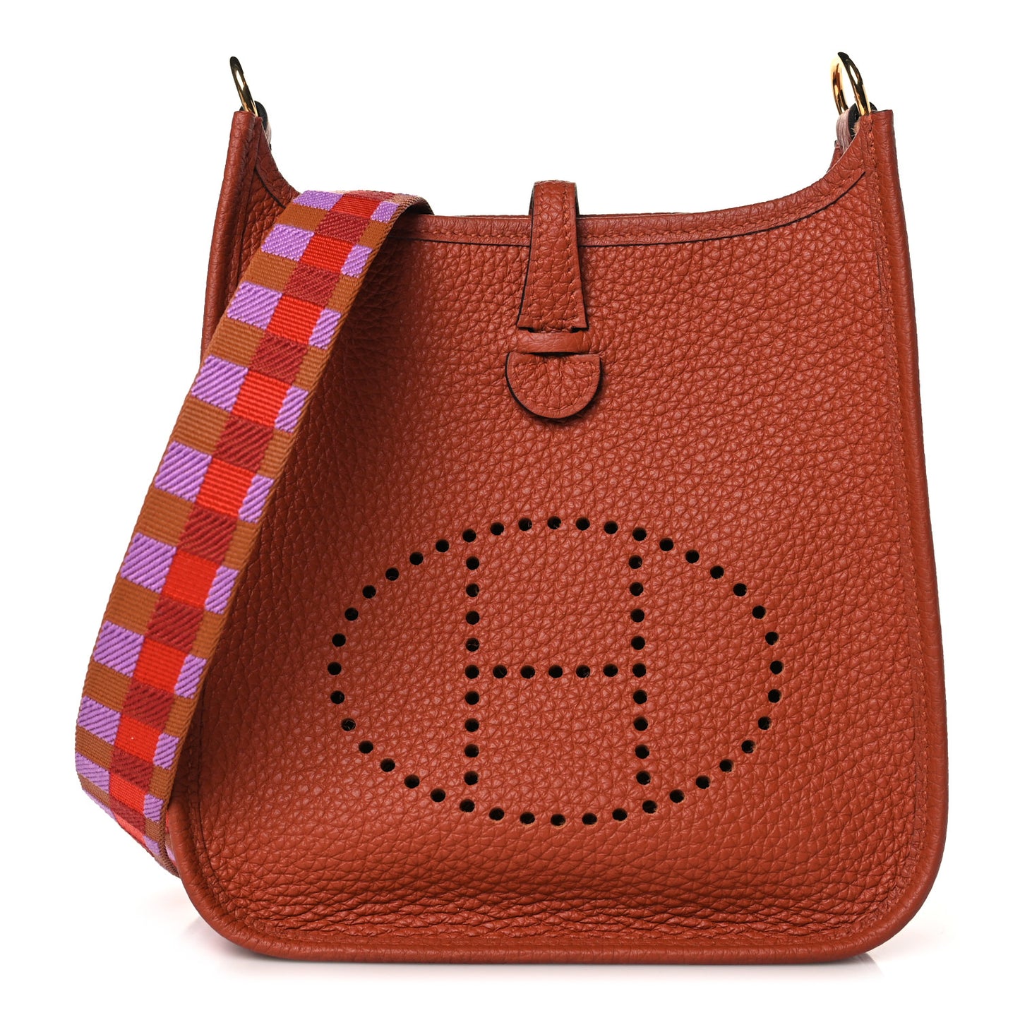 Taurillon Clemence Maxi Quadrille Evelyne TPM Cuivre Capucine Parme Rouge Duchess