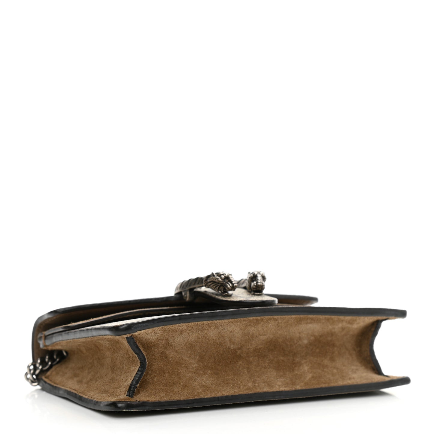 GG Supreme Monogram Super Mini Dionysus Shoulder Bag Taupe