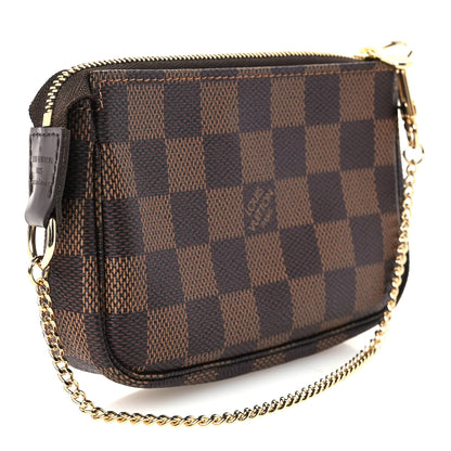 Louis Vuitton Damier Ebene Mini Pochette Accessories 3 of 10