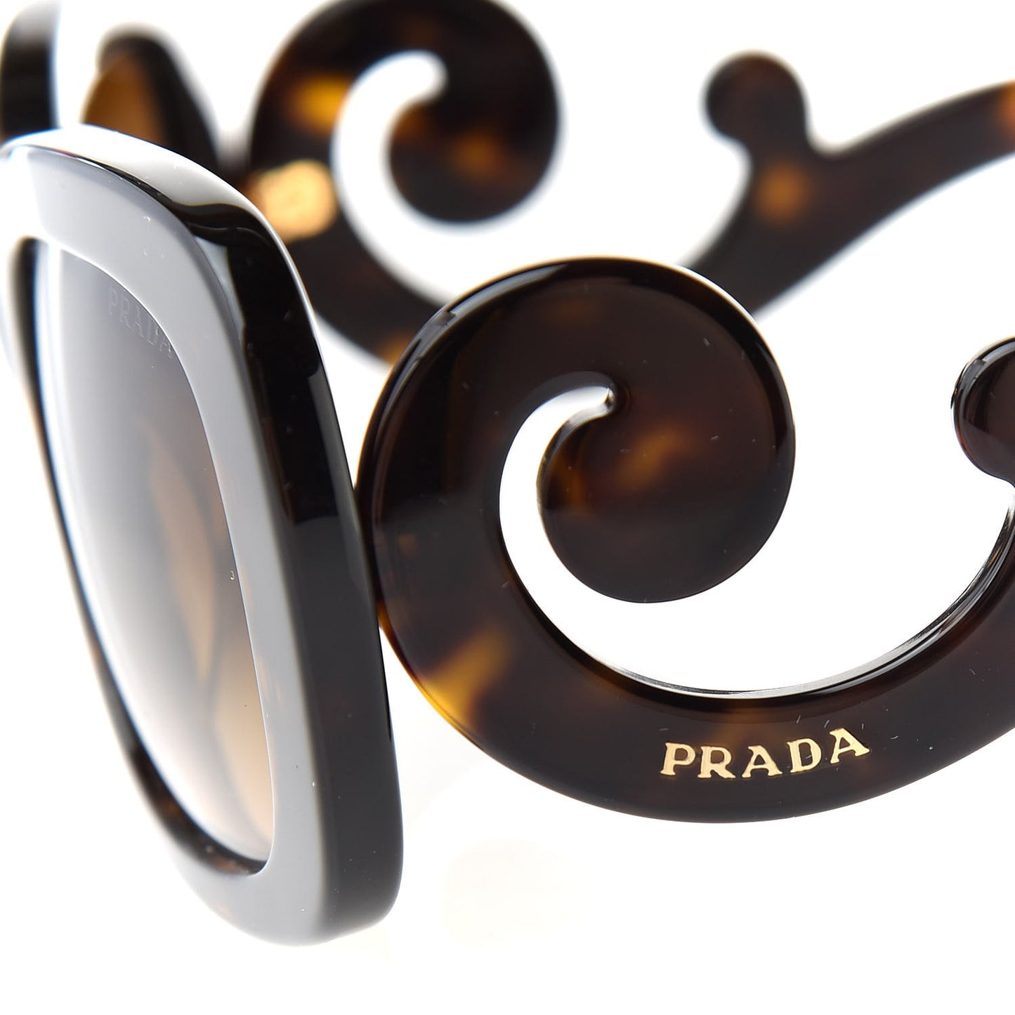 Acetate Baroque Sunglasses SPR 27O Tortoise