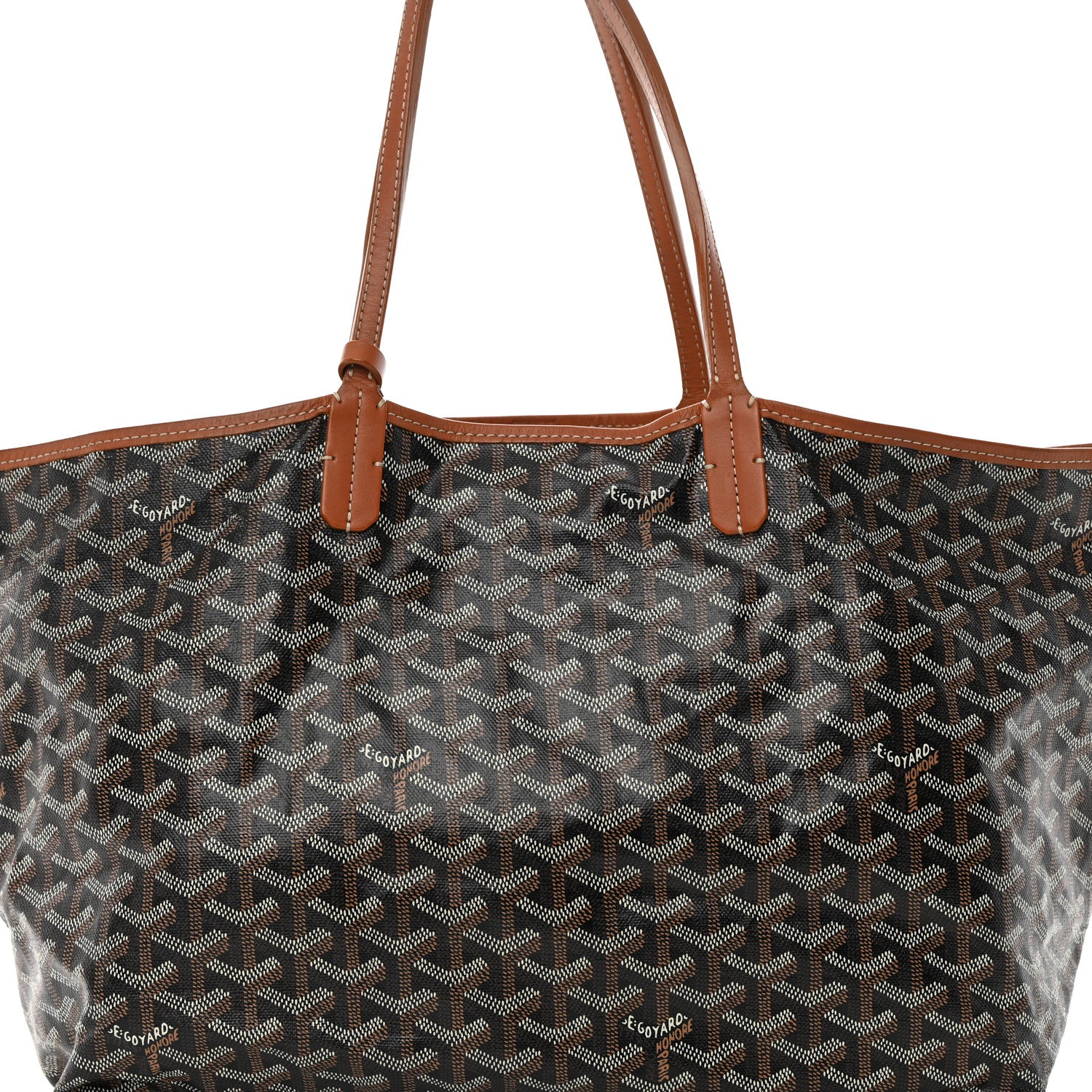 Goyard Goyardine Saint Louis PM Black Gold 9 of 22