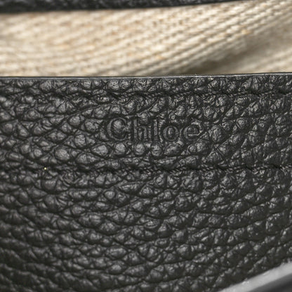 Chloe Calfskin Medium Marcie Round Crossbody Bag Black 6 of 11