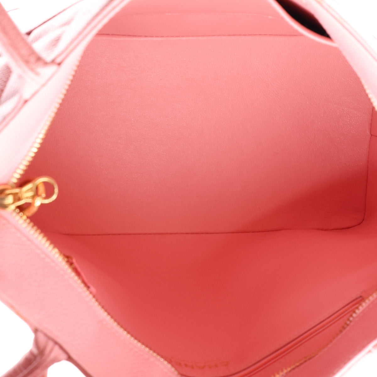 Chanel Caviar Medallion CC Tote Light Pink 4 of 9