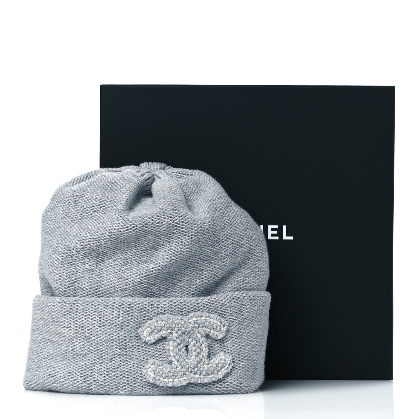 Cashmere CC Beanie Hat Grey