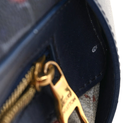 Louis Vuitton Monogram Bleach Discovery Backpack PM Ink Blue 11 of 12