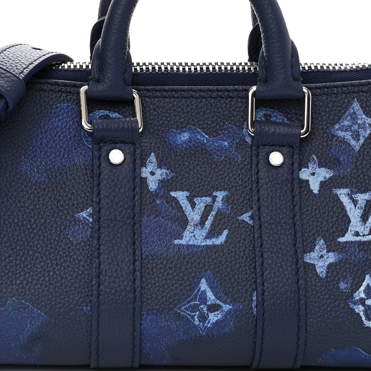 Monogram Ink Watercolor Keepall XS Blue