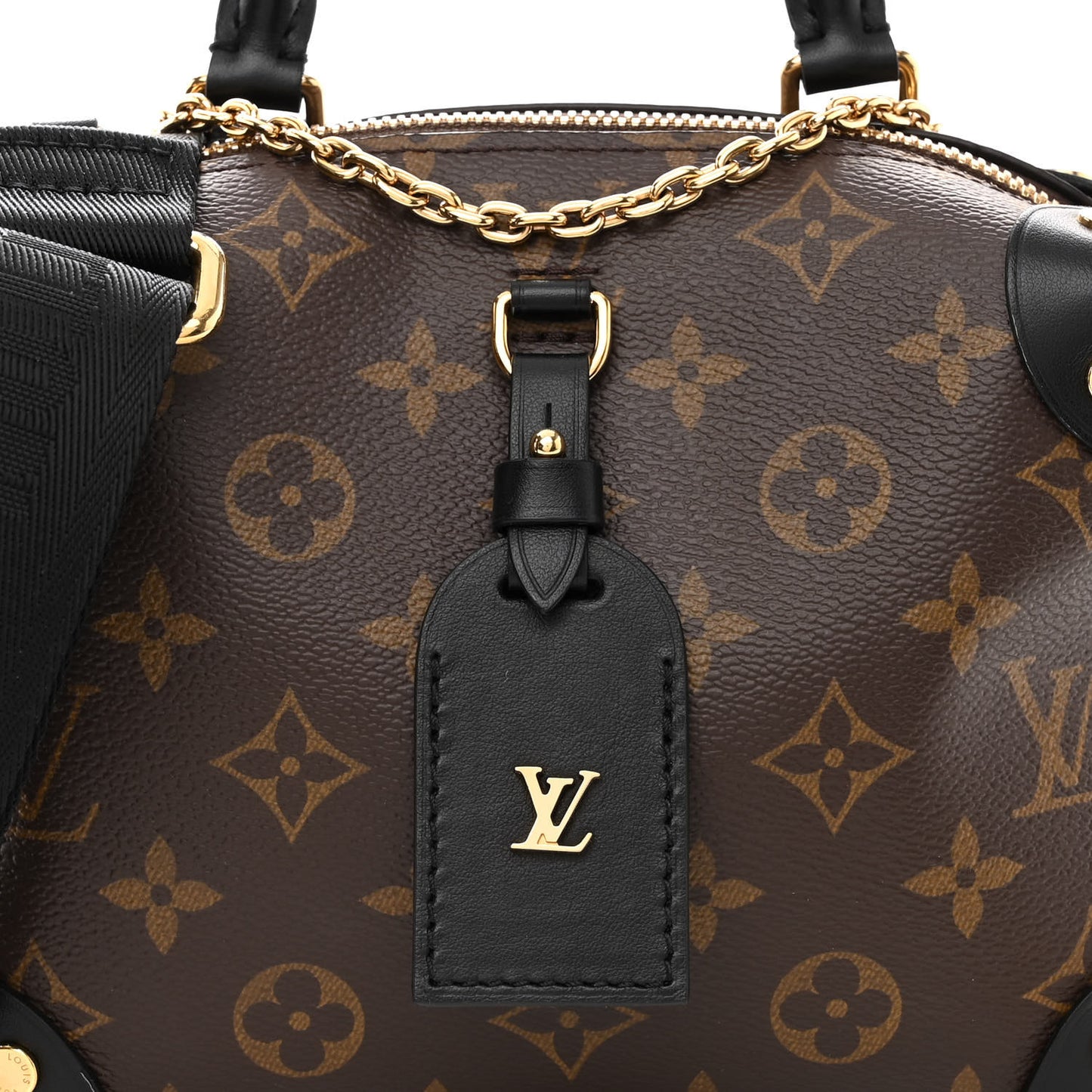 Monogram Petite Malle Souple Black