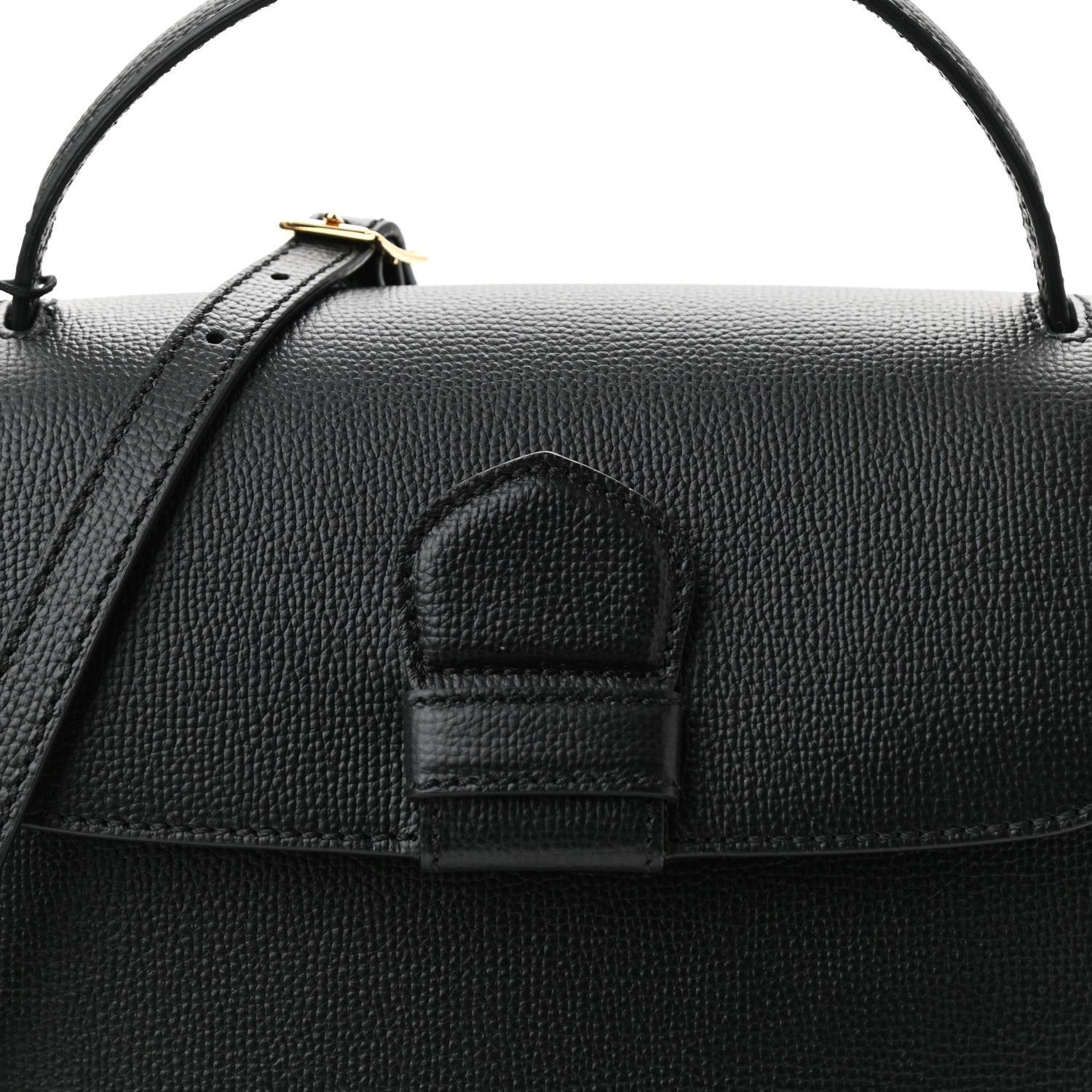 Burberry Derby Calfskin House Check Small Camberley Black 8 of 10