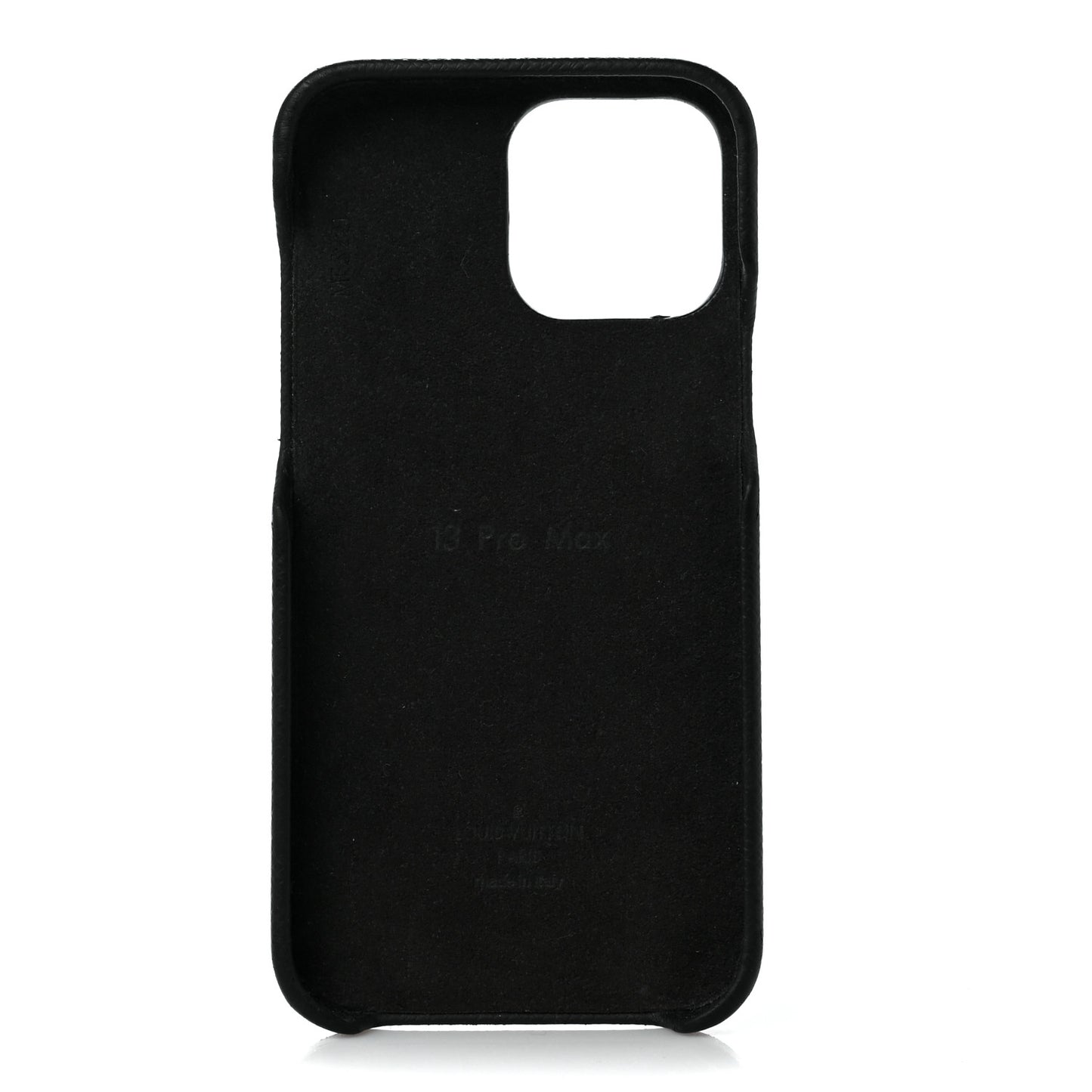 Monogram Eclipse iPhone 13 Pro Max Bumper Black