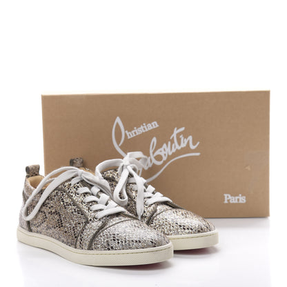 Christian Louboutin Glitter Ever Gondoliere Orlato Flat Sneaker 38 Roccia 10 of 10