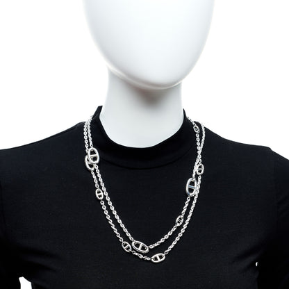 Hermes Sterling Silver Farandole Necklace 120 2 of 6