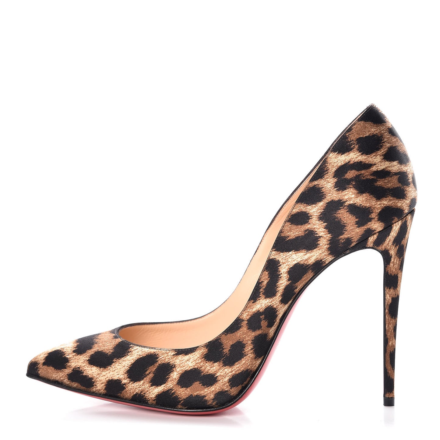 Crepe Satin Leo Pigalle Follies 100 Pumps 39 Brown