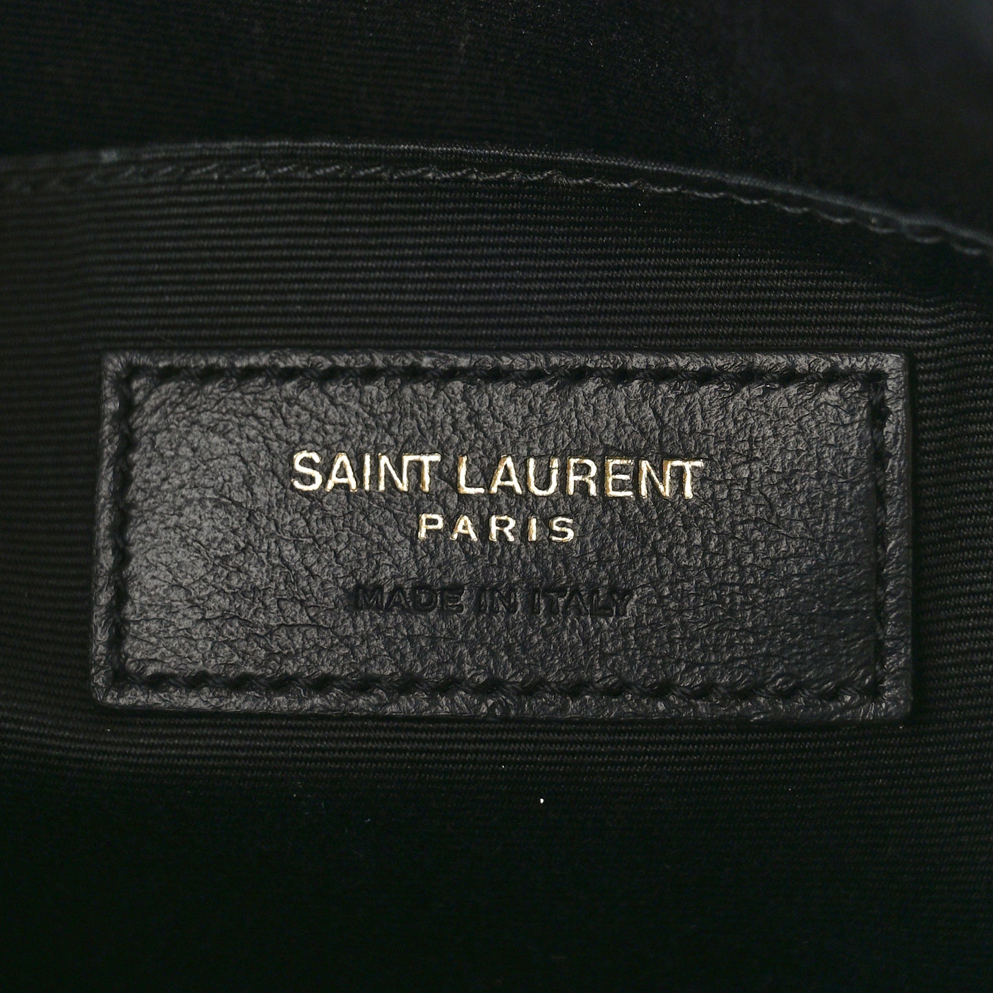Calfskin Matelasse Monogram Lou Camera Bag Black