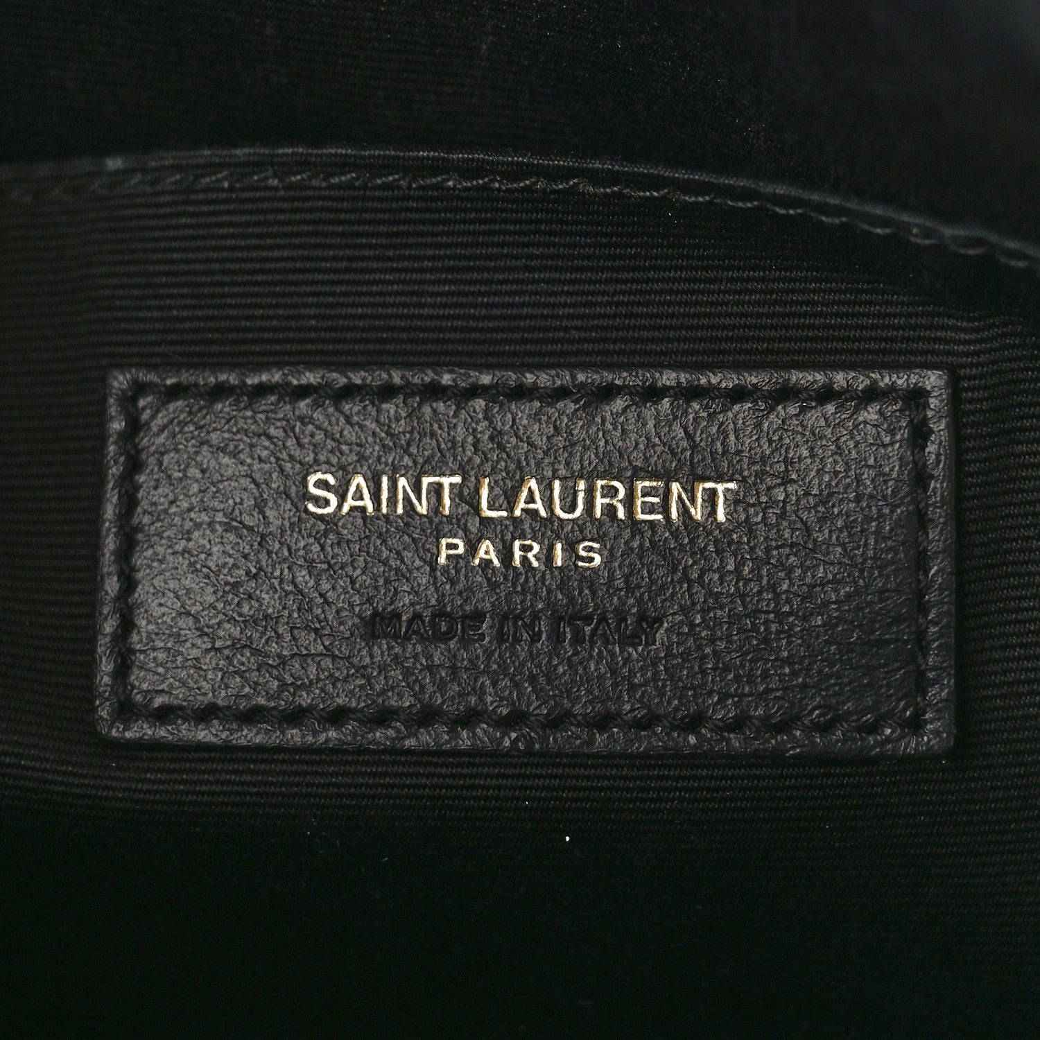Saint Laurent Calfskin Matelasse Monogram Lou Camera Bag Black 6 of 8