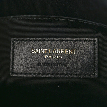 Saint Laurent Calfskin Matelasse Monogram Lou Camera Bag Black 6 of 8