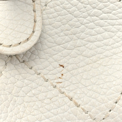 Chanel Calfskin Stitched Messenger Flap White 9 of 13