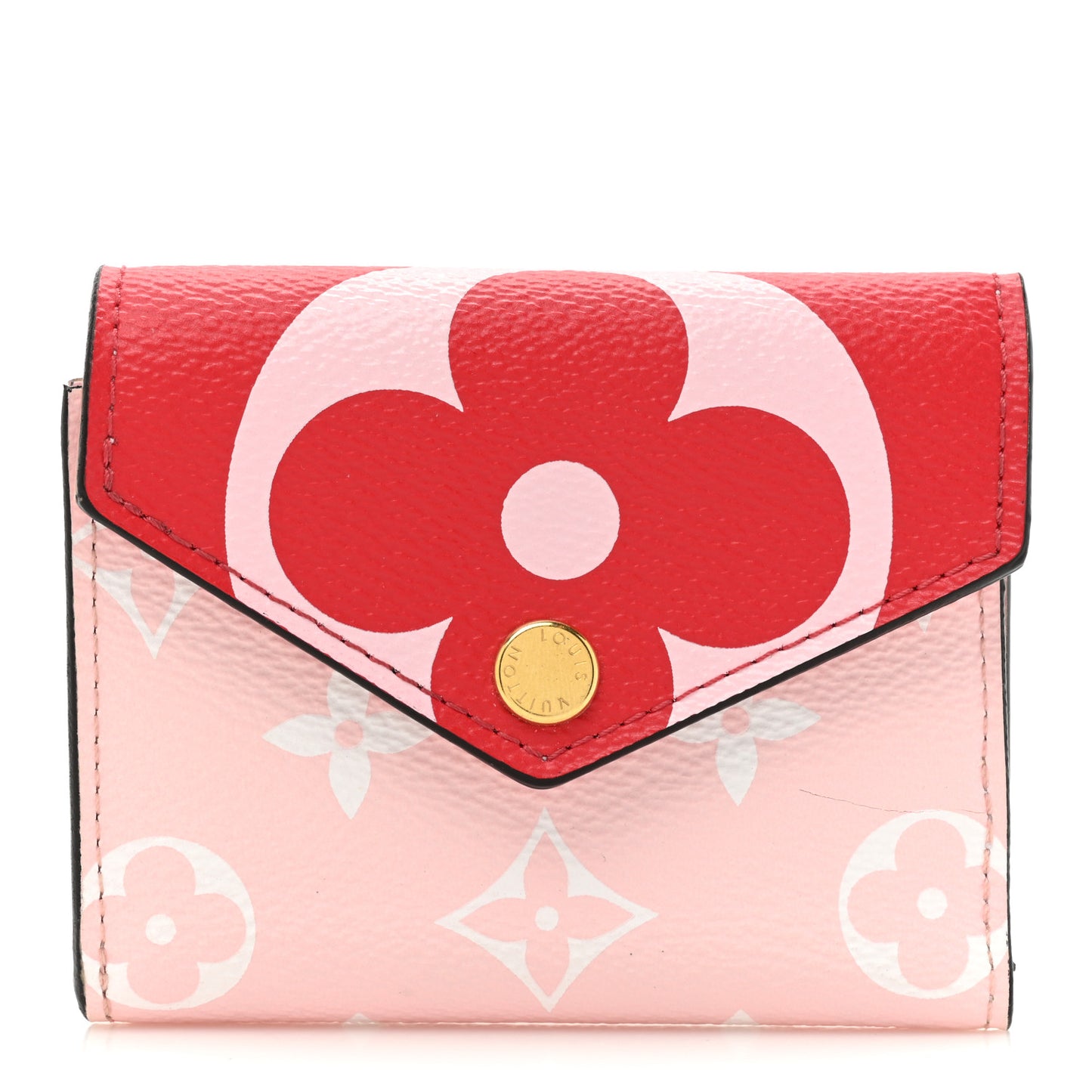 Monogram Giant Zoe Wallet Rouge Rose