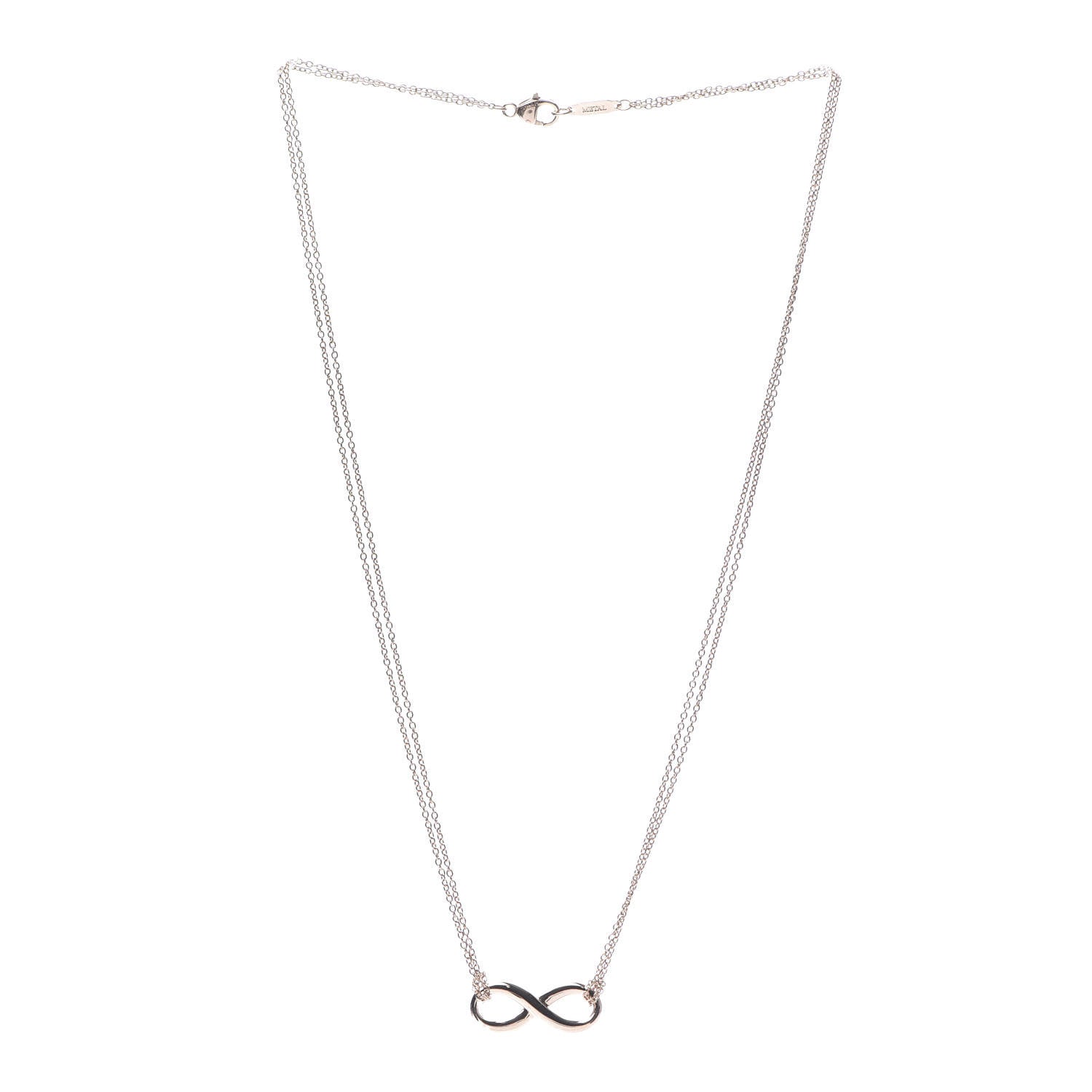 Tiffany Rubedo Infinity Pendant Necklace 3 of 6