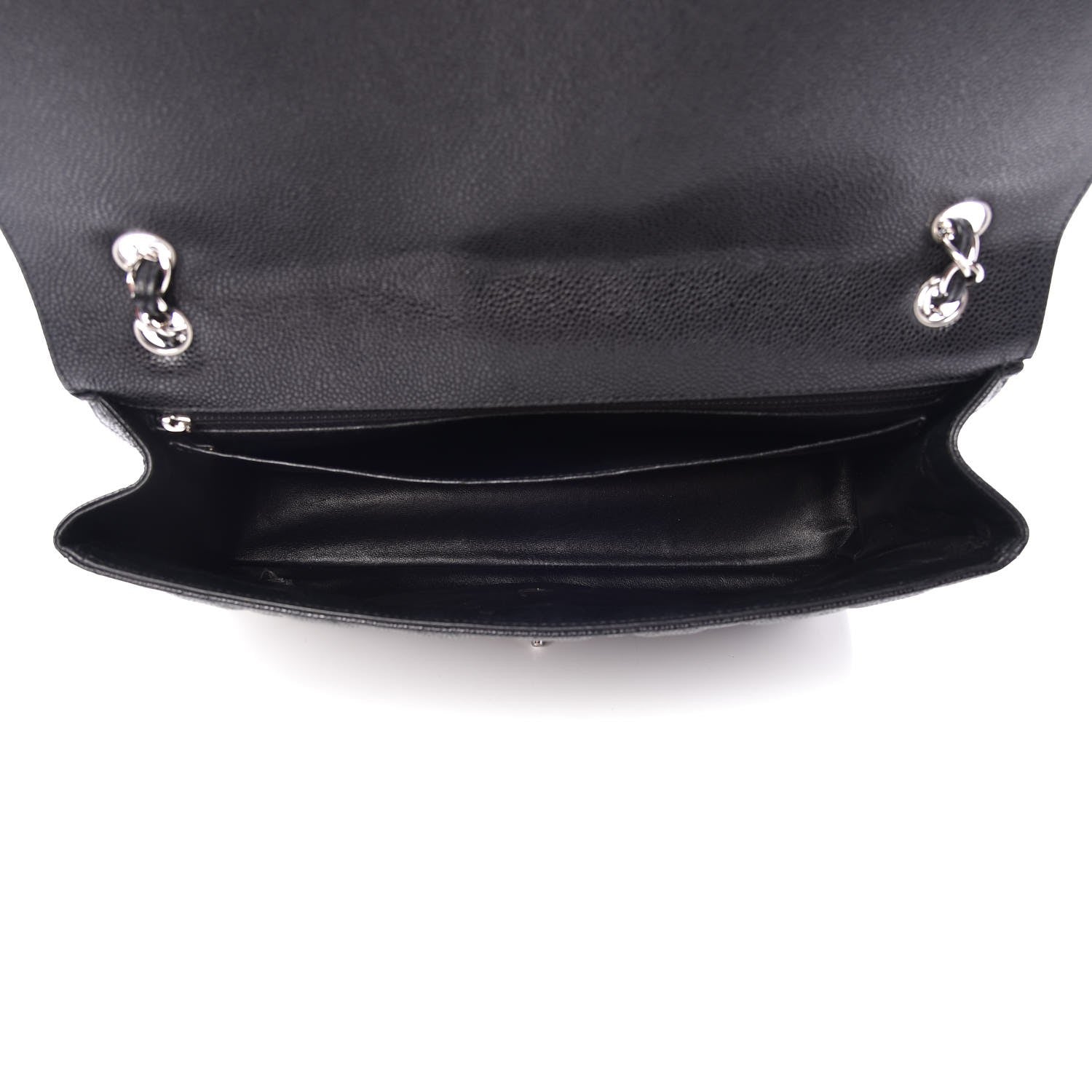 Chanel Caviar Quilted Maxi Single Flap Black 5 of 9