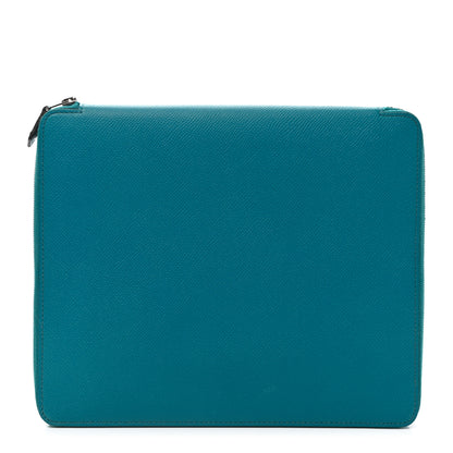 Hermes Epsom E-Zip iPad Notebook Cover Cobalt 1 of 11