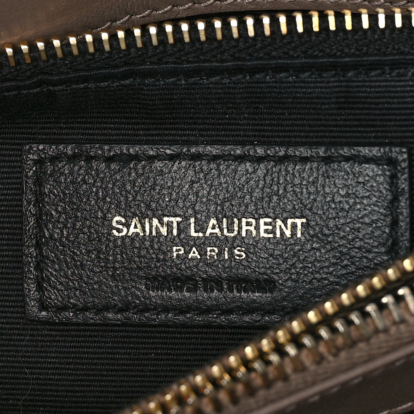 Calfskin Y Quilted Monogram Medium Loulou Chain Satchel Taupe