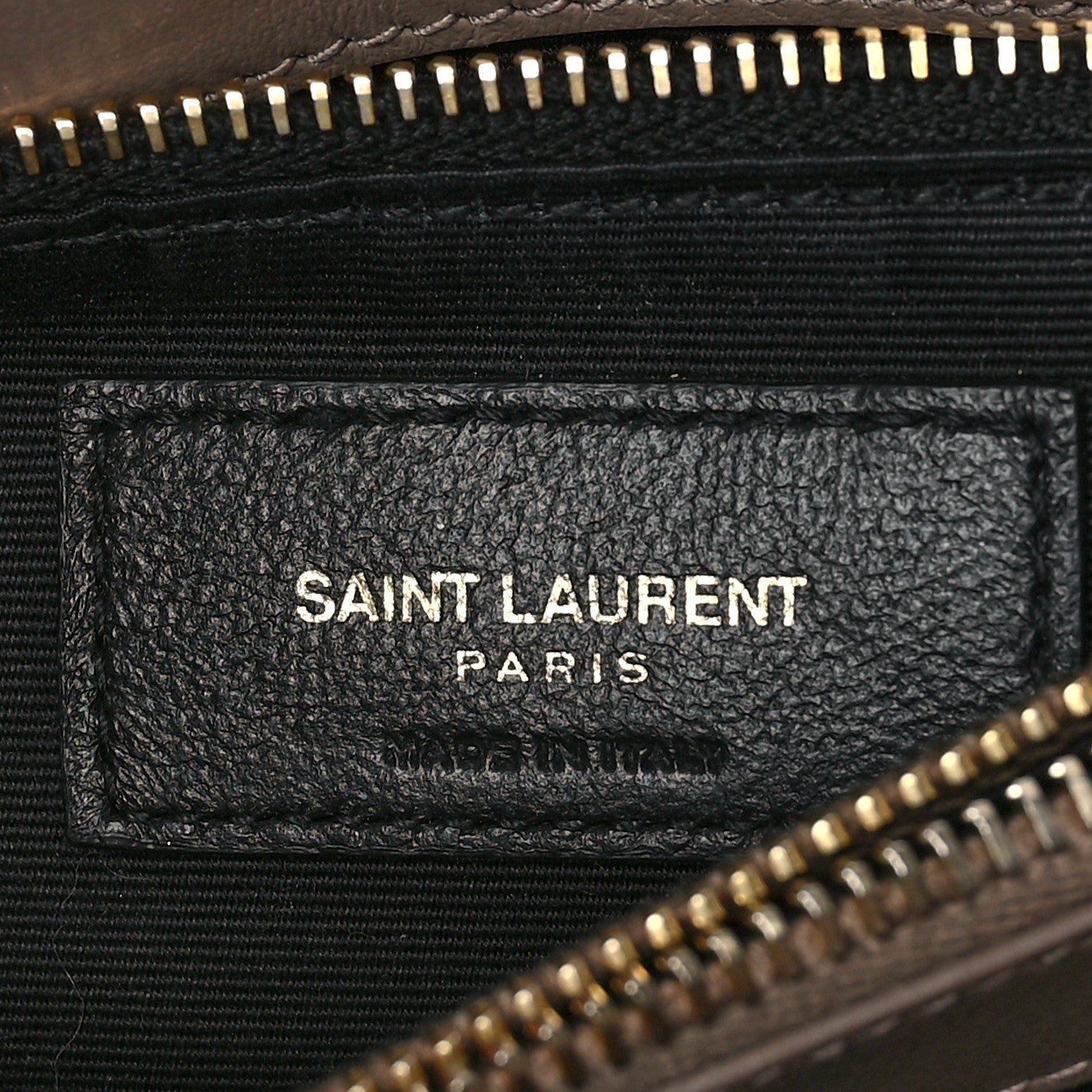 Saint Laurent Calfskin Y Quilted Monogram Medium Loulou Chain Satchel Taupe 6 of 8
