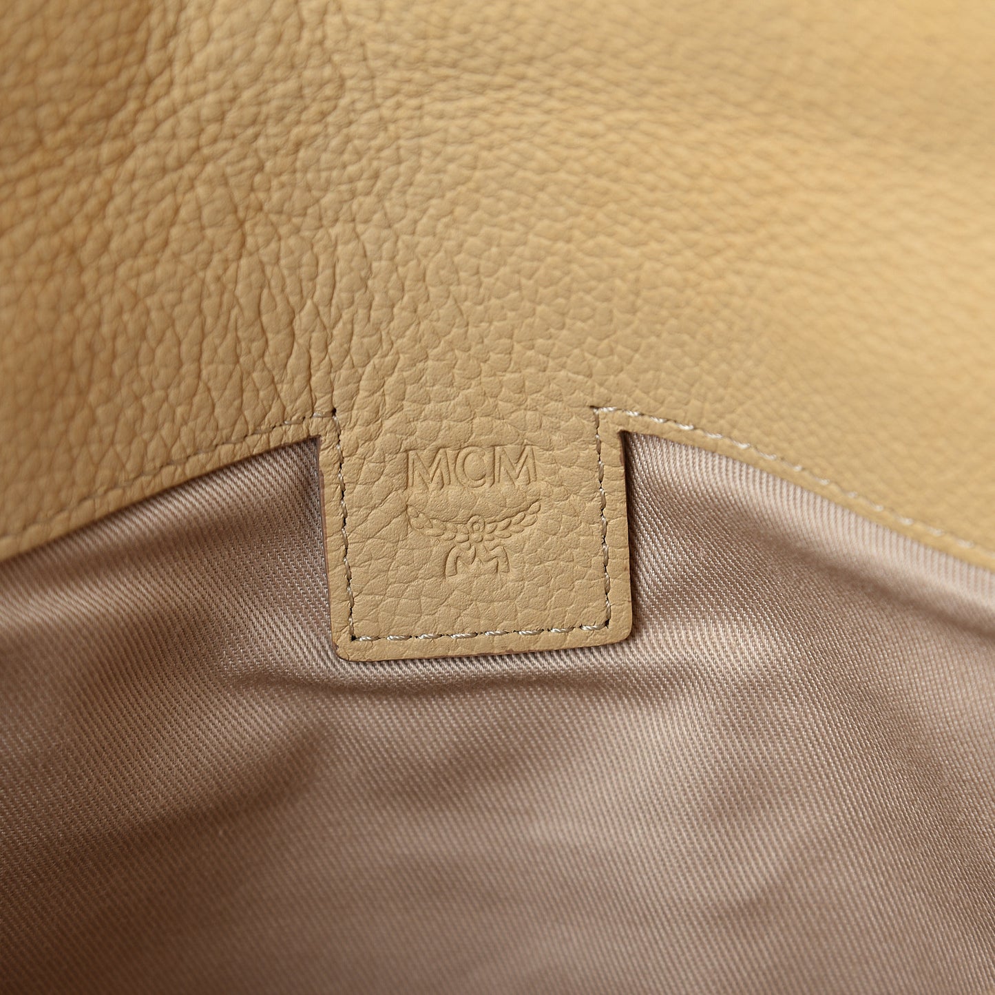 Visetos Corina Foldover Crossbody Bag Latte Beige