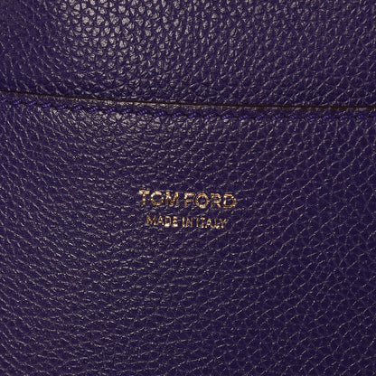 Tom Ford Calfskin Medium Jennifer Violet Blue 6 of 7
