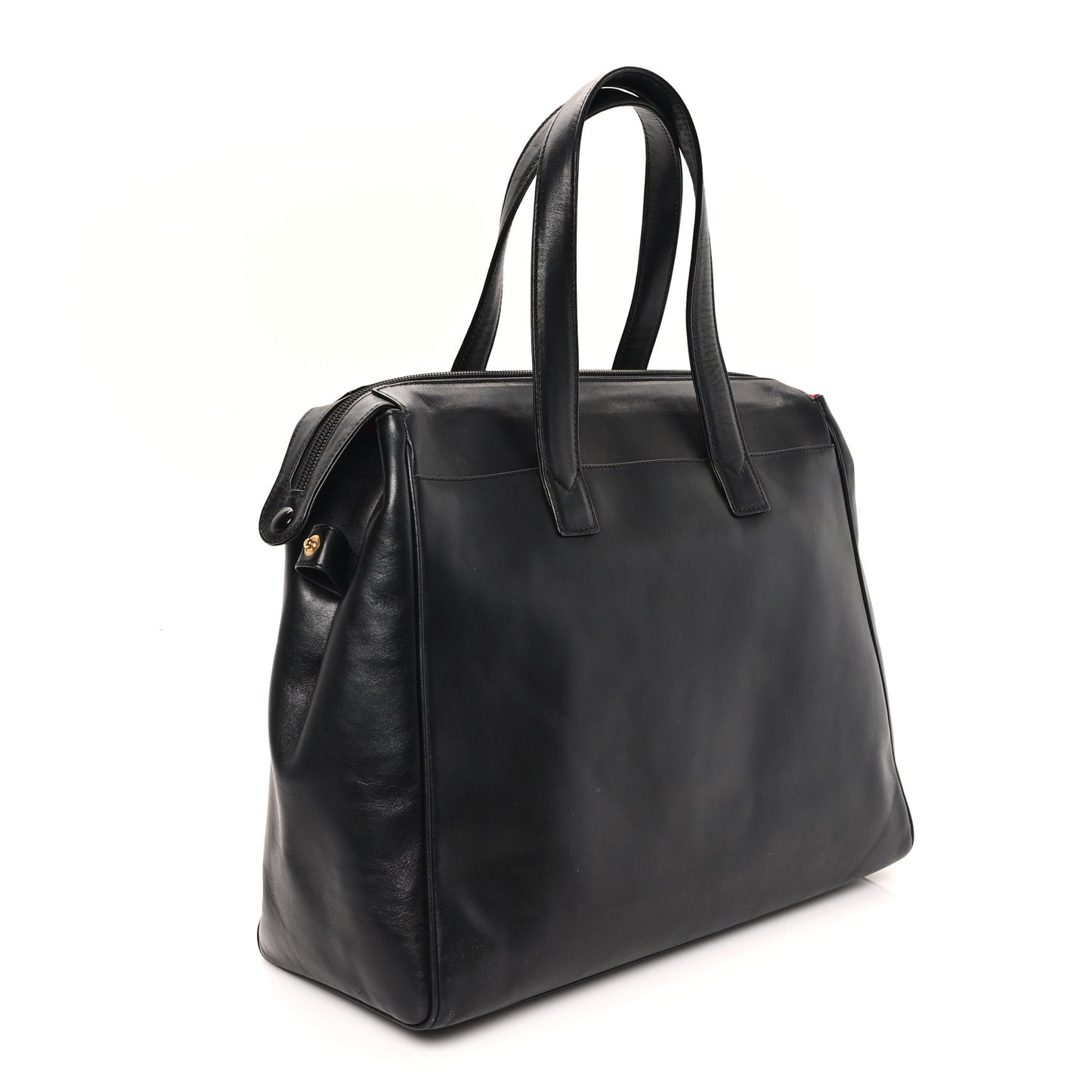 Lambskin Shoulder Bag Black