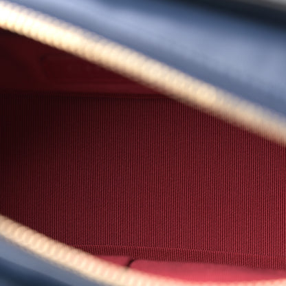 Chanel Aged Calfskin Quilted Small Gabrielle Hobo Navy Black 5 of 11