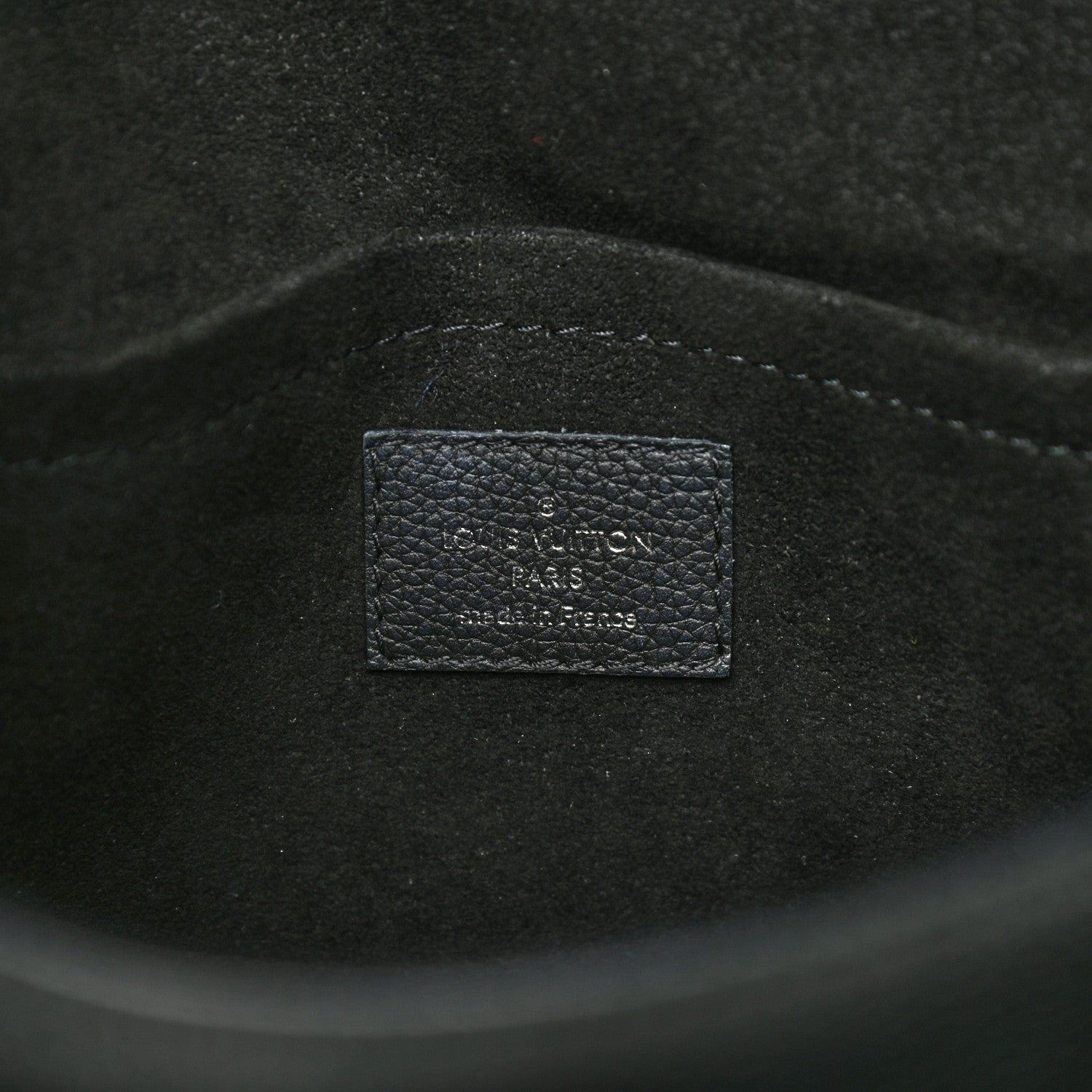 Louis Vuitton Soft Calfskin Mylockme Chain Bag BB Black 6 of 8