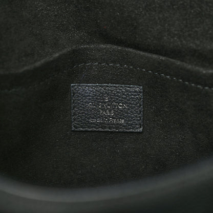 Louis Vuitton Soft Calfskin Mylockme Chain Bag BB Black 6 of 8