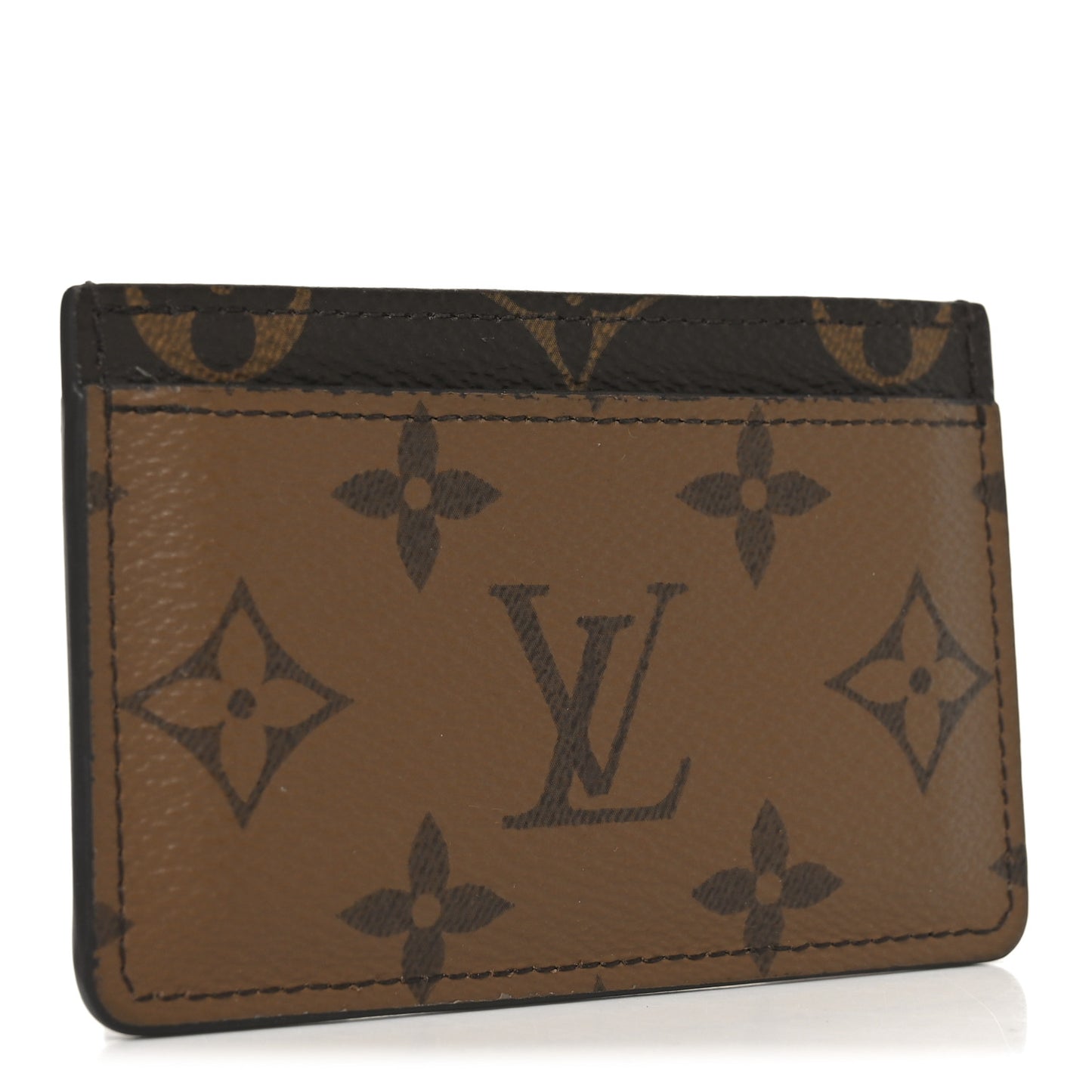Reverse Monogram Card Holder