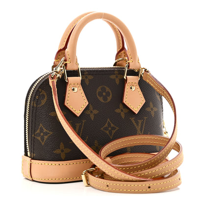 Louis Vuitton Monogram Nano Alma 3 of 9