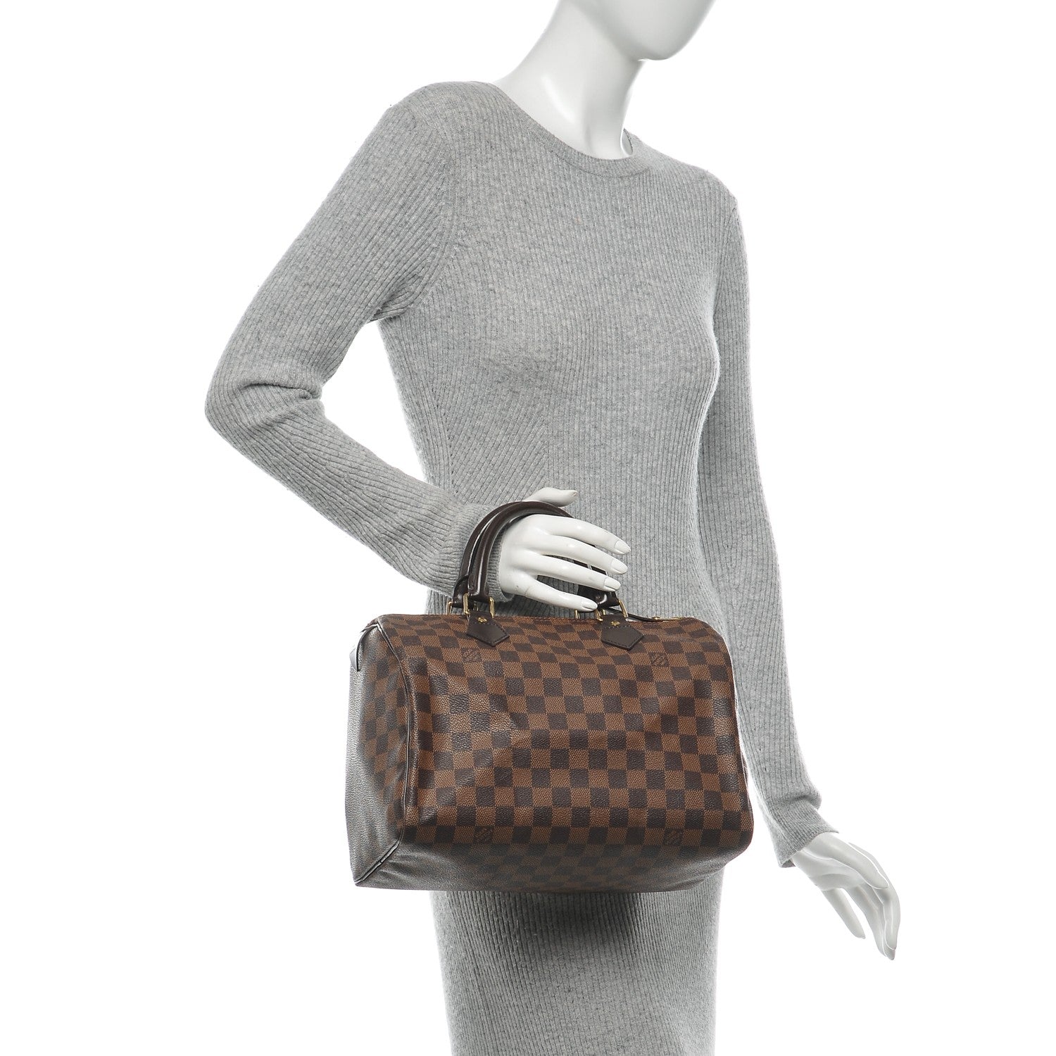 Louis Vuitton Damier Ebene Speedy 30 2 of 7