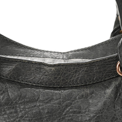 Balenciaga Agneau Giant 12 Rose Gold Hardware City Gris Tarmac Malachite 12 of 13