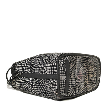 MCM Visetos Medium Liz Reversible Shopper Tote Phantom Grey 18 of 22