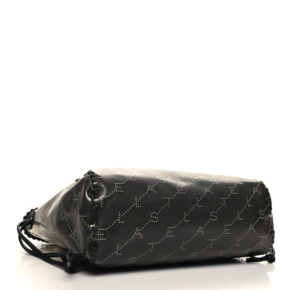 Stella McCartney PVC Monogram Falabella Reversible Tote Black 4 of 9
