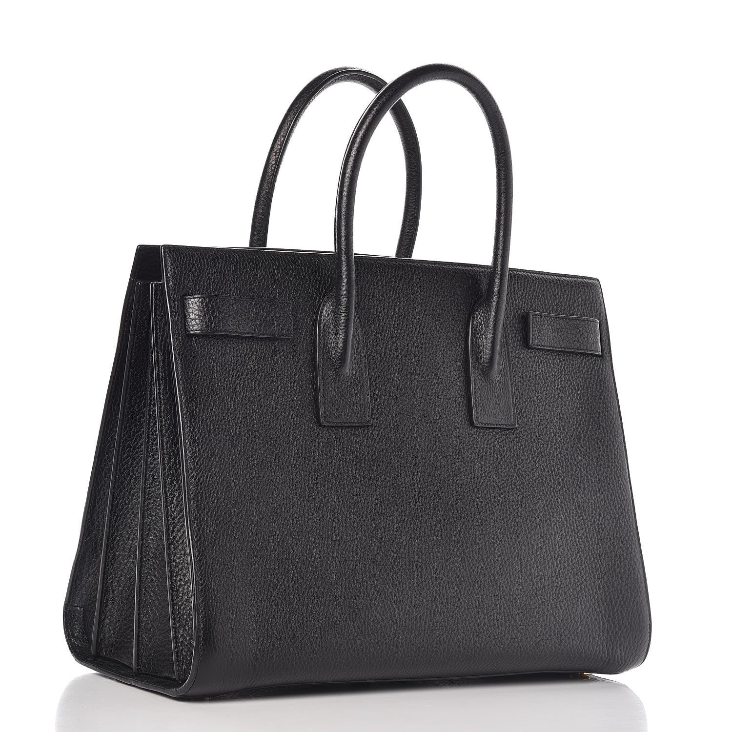 Saint Laurent Grained Calfskin Large Sac De Jour Carryall Black 3 of 11