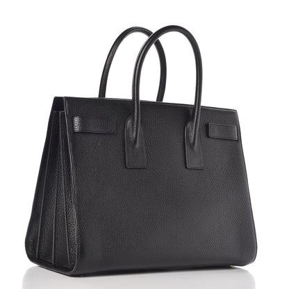 Saint Laurent Grained Calfskin Large Sac De Jour Carryall Black 3 of 11